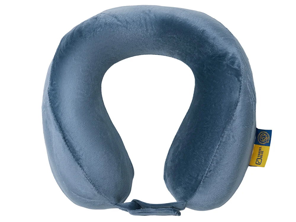 Подушка для путешествий с эффектом памяти «Tranquility Pillow», синий - фото 2