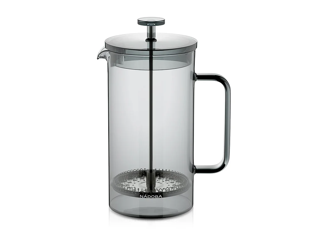 Френч-пресс «TOMAS», 1 л, серый, 1000, 1000 мл