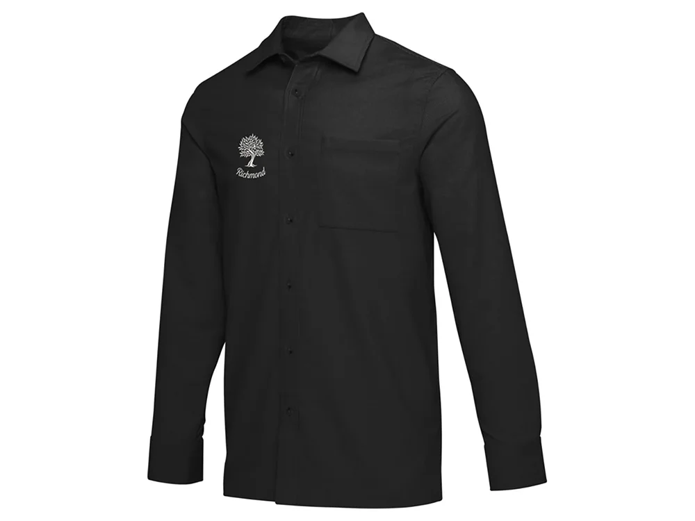 Рубашка вельветовая Alum унисекс черный M - фото 4