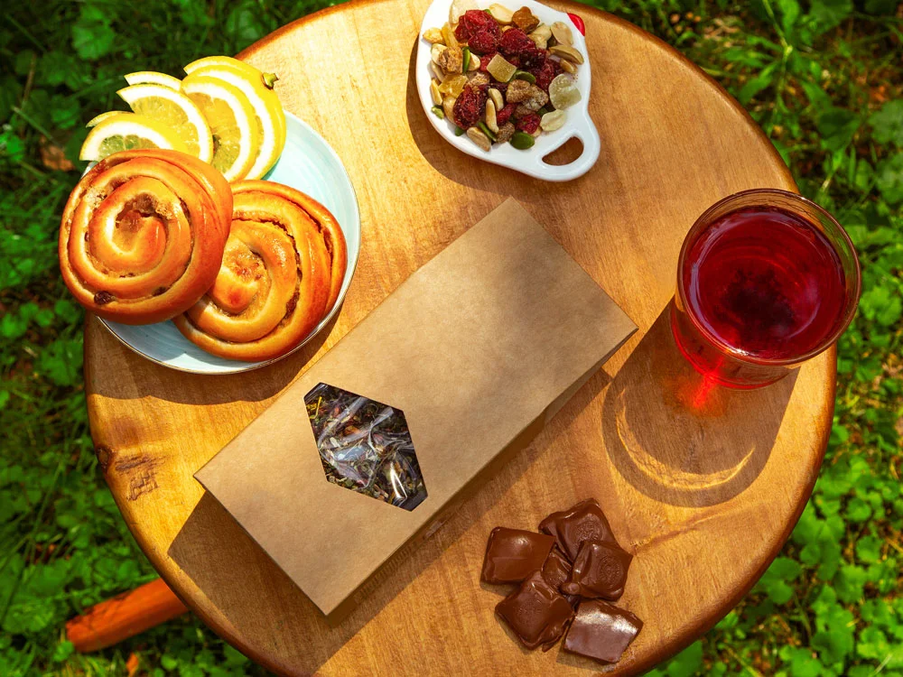 Чай Малина с мятой фруктовый 70 г - фото 7