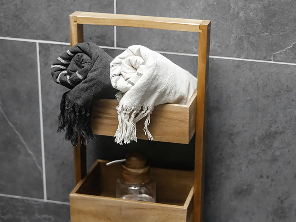 Плед 3-в-1 из переработанного хлопка черный - фото 4