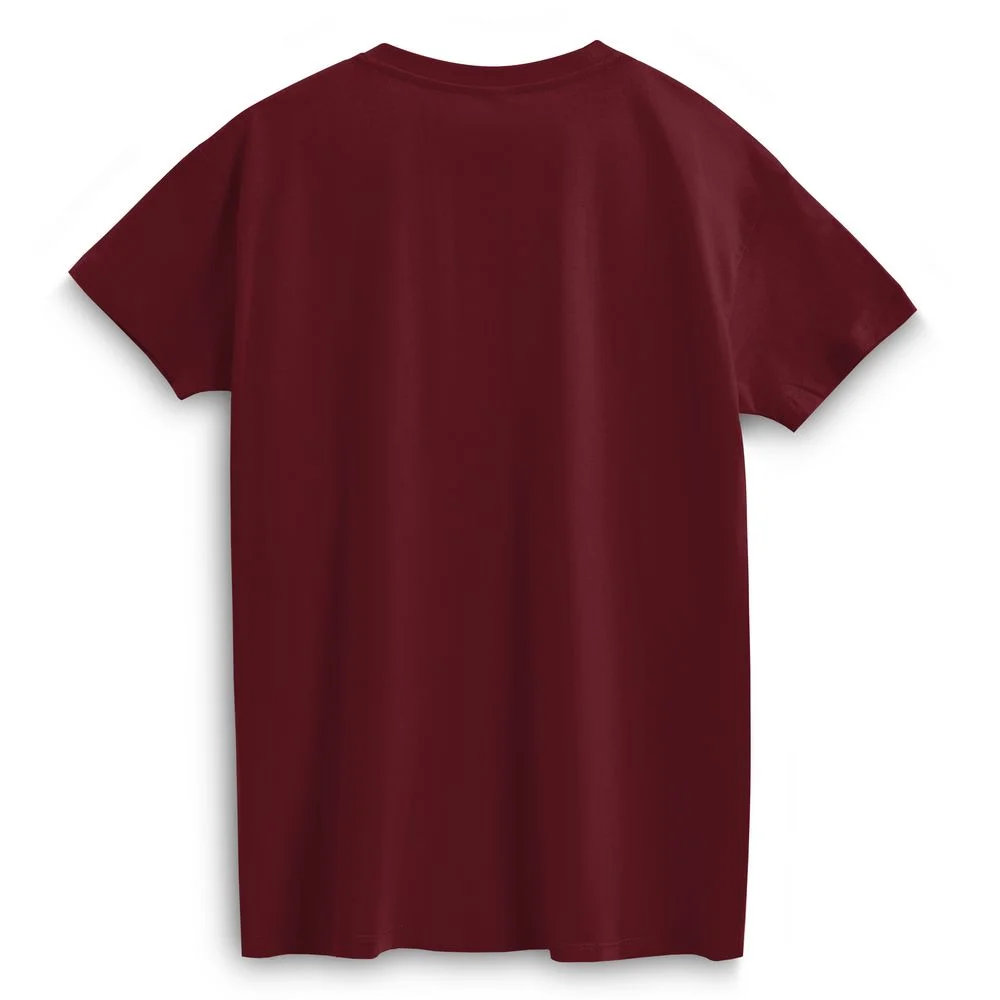 Футболка Imperial 190, гранатово-красная - фото 2