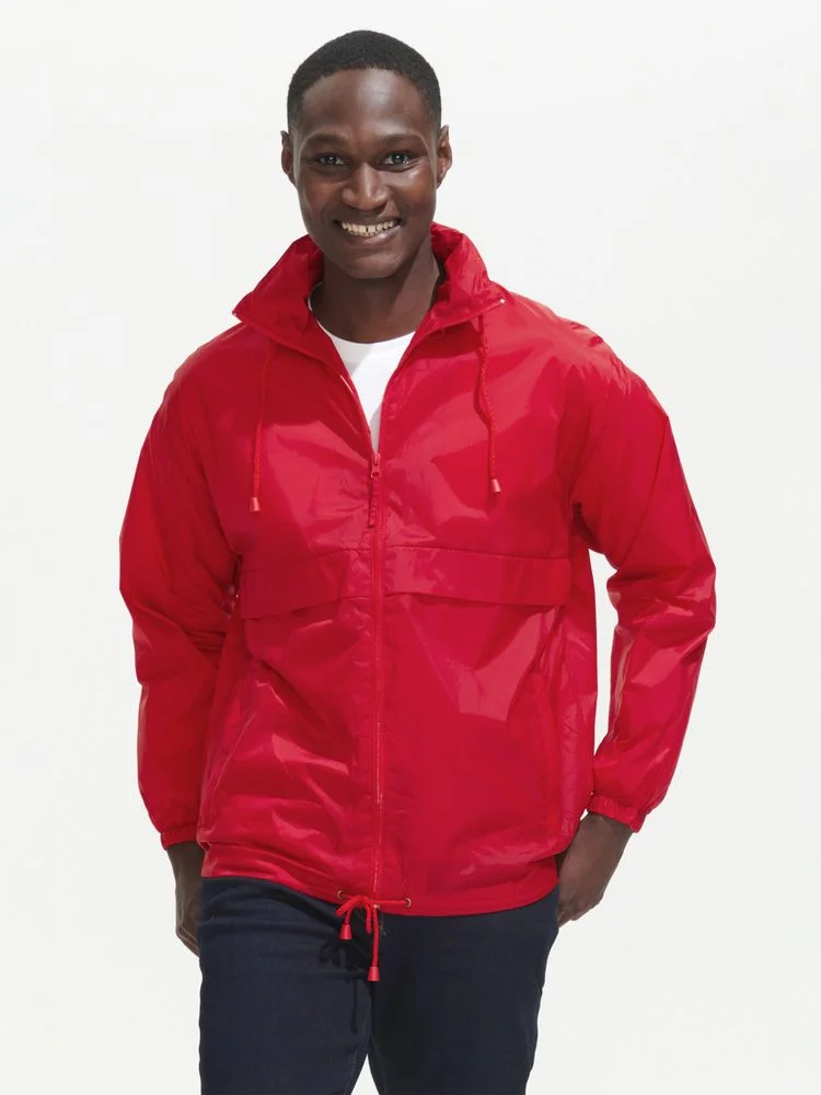 Ветровка из нейлона Surf 210 красная - фото 8