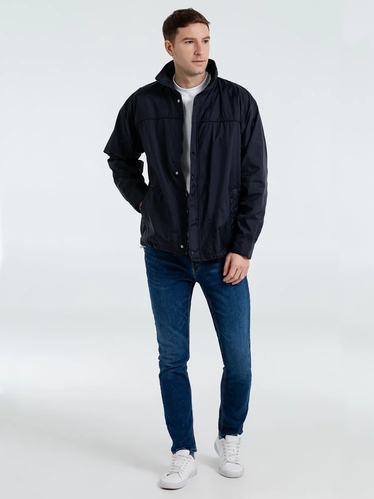 Ветровка мужская Mistral 210 темно-синяя navy - фото 7