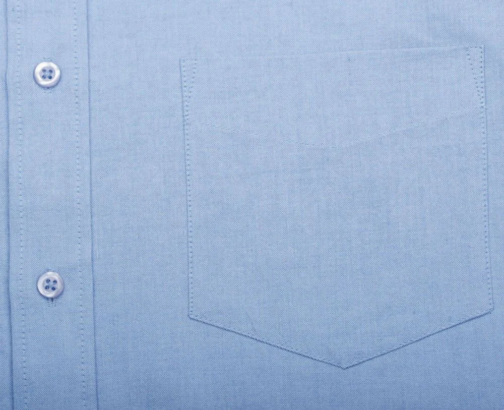 Рубашка мужская с коротким рукавом Brisbane голубая размер XL - фото 4