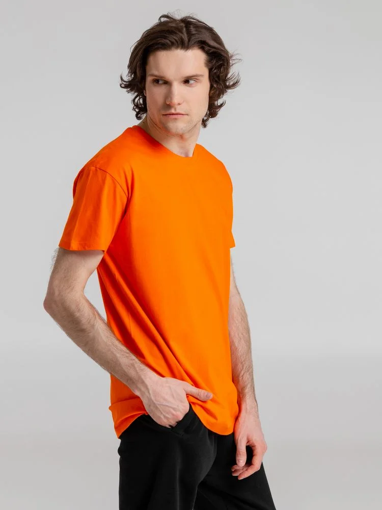 Футболка Imperial 190 оранжевая размер M - фото 5