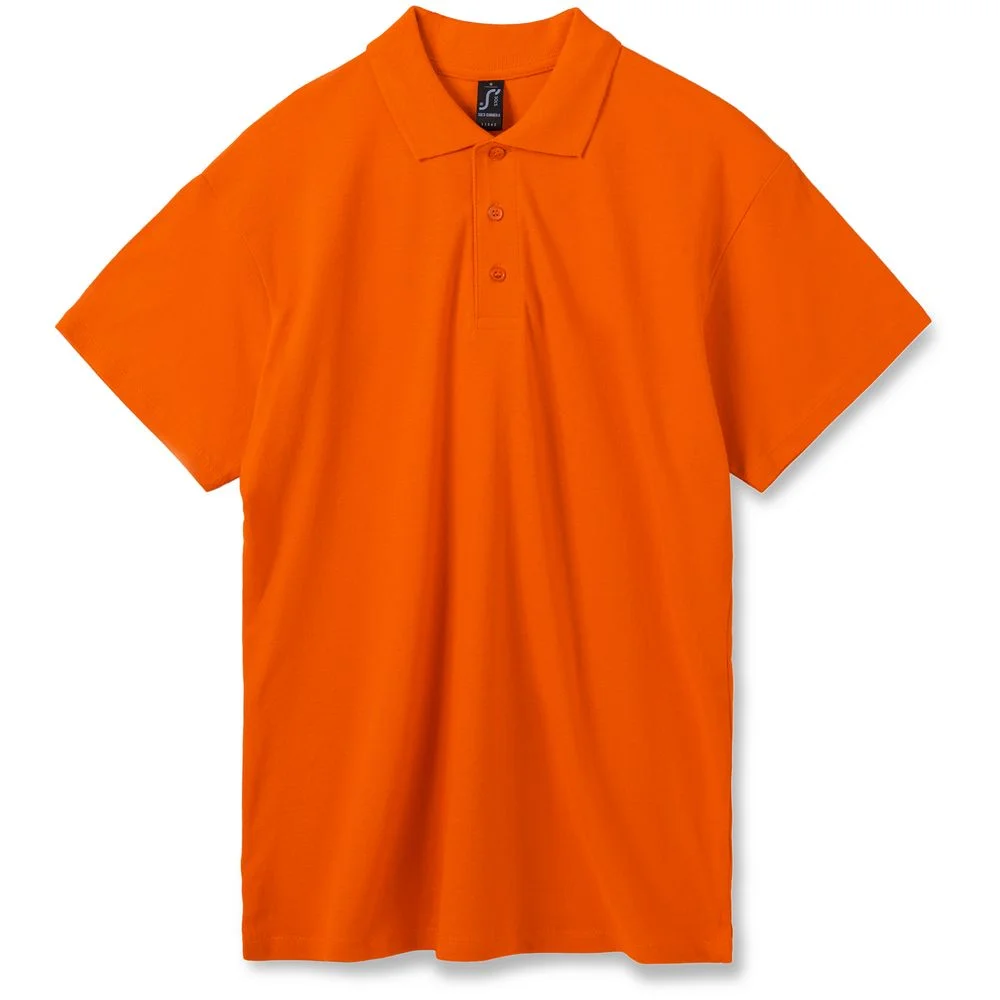 Рубашка поло мужская Summer 170 оранжевая размер XS - фото 1