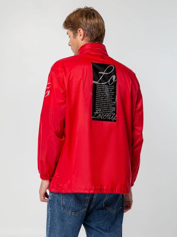 Ветровка из нейлона Surf 210 красная размер XS - фото 7