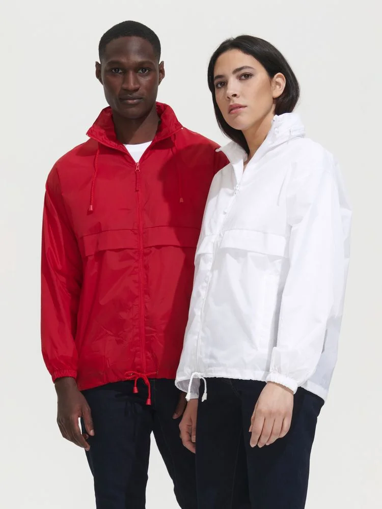 Ветровка из нейлона Surf 210 красная, размер S - фото 9