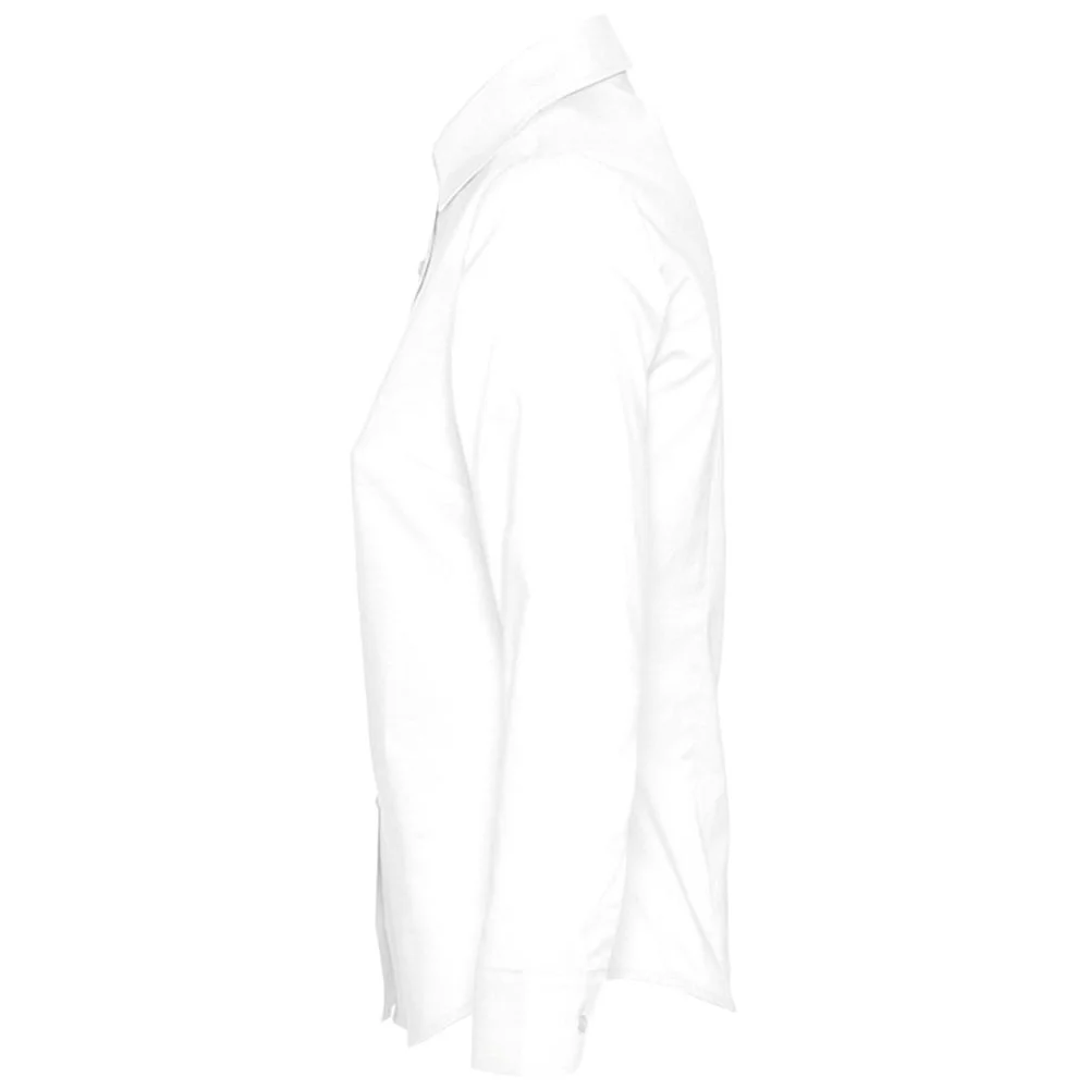 Рубашка женская с длинным рукавом Embassy белая, размер XXL - фото 3