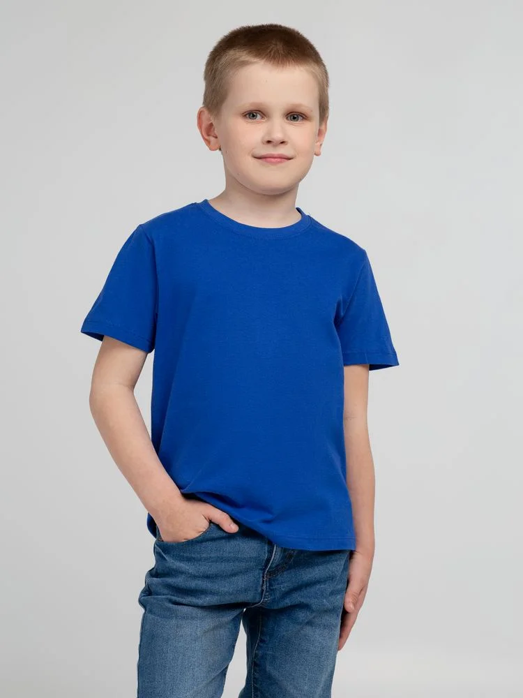 Футболка детская Regent Kids 150 ярко-синяя на рост 96-104 см 4 года - фото 3