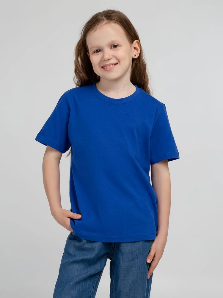 Футболка детская Regent Kids 150 ярко-синяя на рост 96-104 см 4 года - фото 5