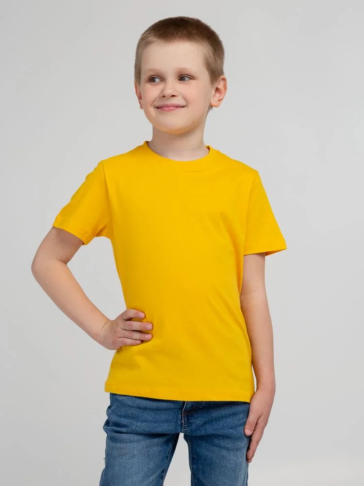 Футболка детская Regent Kids 150 желтая на рост 96-104 см 4 года - фото 3