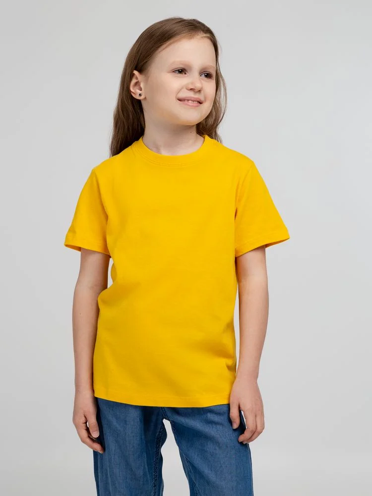 Футболка детская Regent Kids 150 желтая на рост 130-140 см 10 лет - фото 5