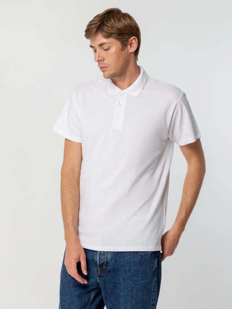 Рубашка поло мужская Spring 210 бордовая размер L - фото 5