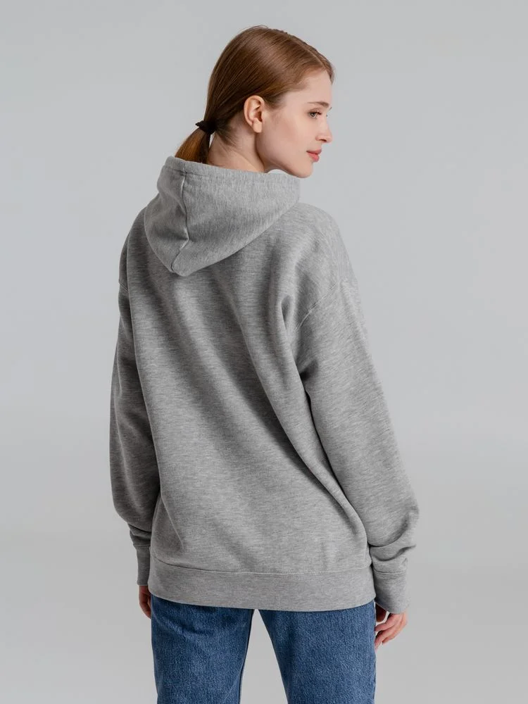 Толстовка с капюшоном Slam 320 серый меланж размер XS - фото 10