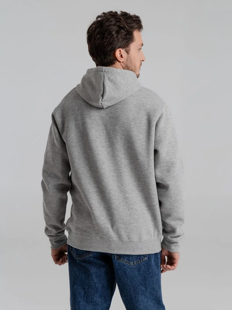 Толстовка с капюшоном Slam 320 серый меланж размер S - фото 7