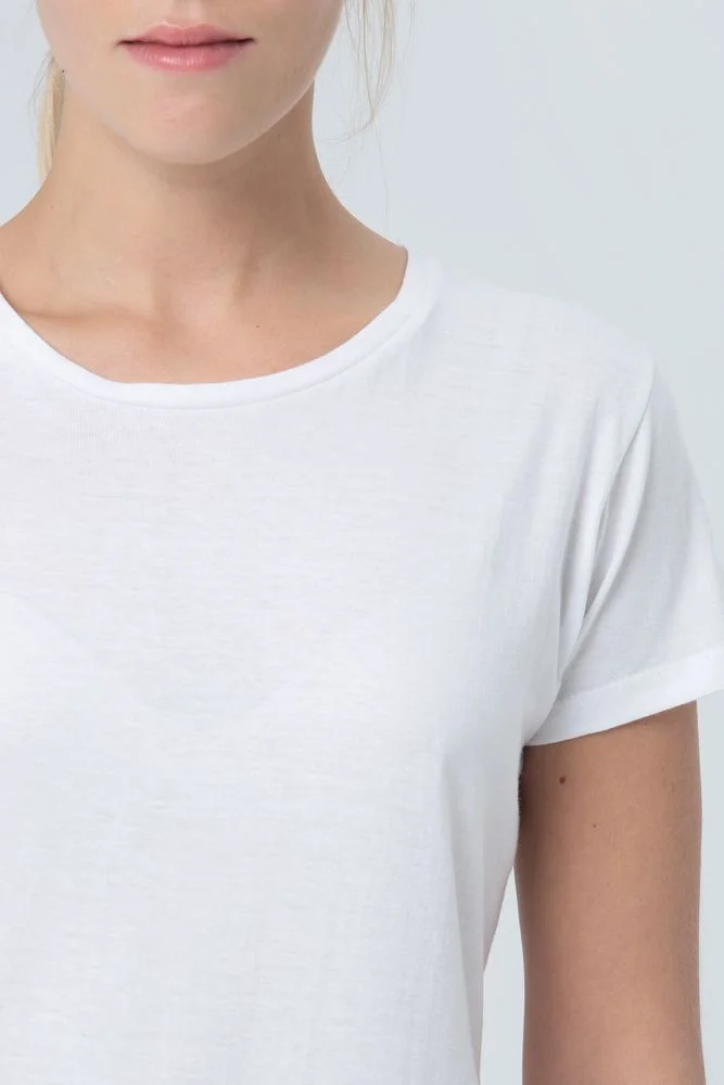 Футболка женская Miss 150 белая - фото 7