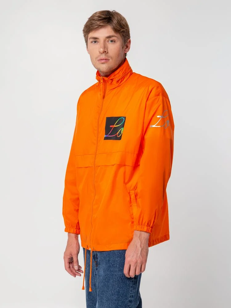 Ветровка из нейлона Surf 210 оранжевая - фото 9
