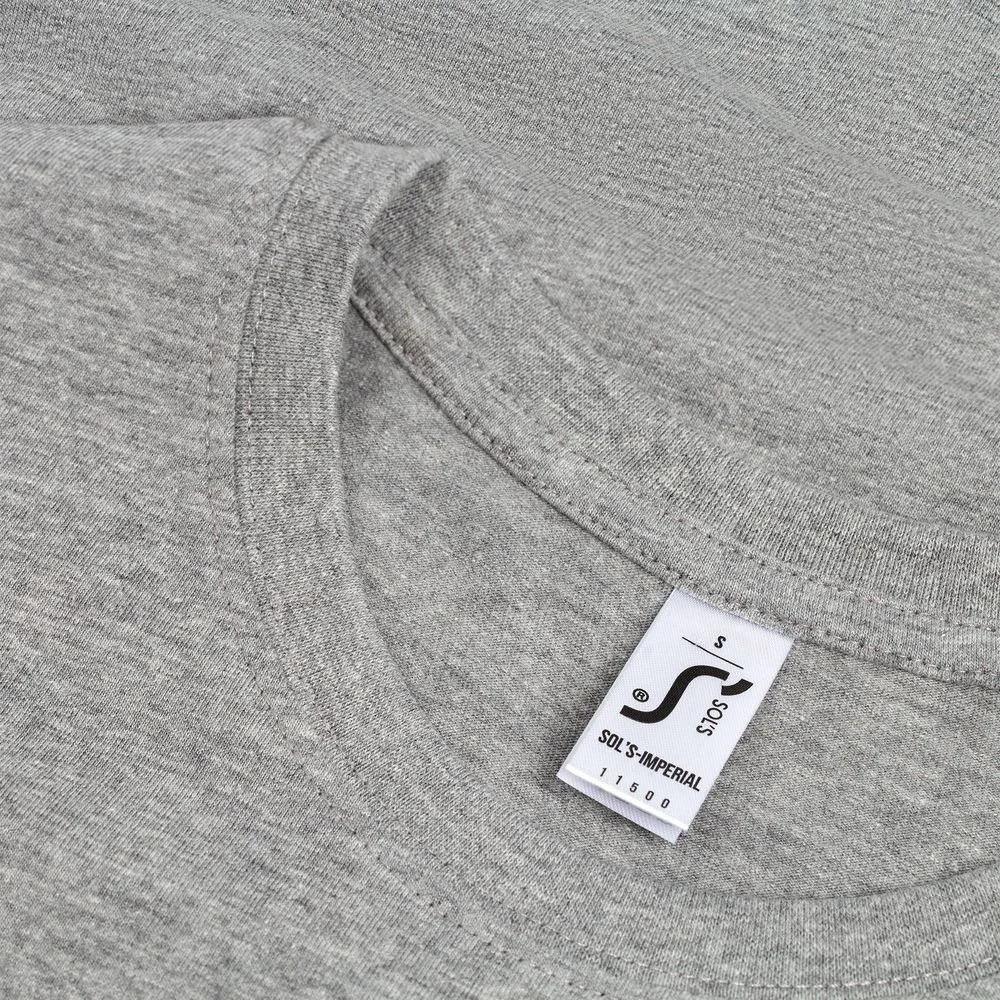Футболка Imperial 190 серый меланж - фото 3