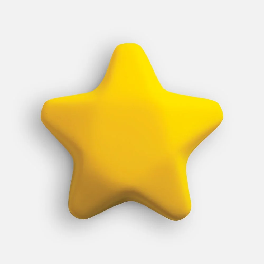 Антистресс Звезда желтый