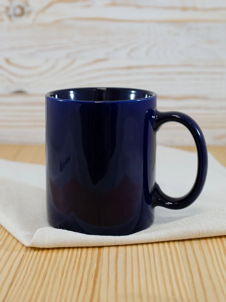 Кружка Promo темно-синяя - фото 2