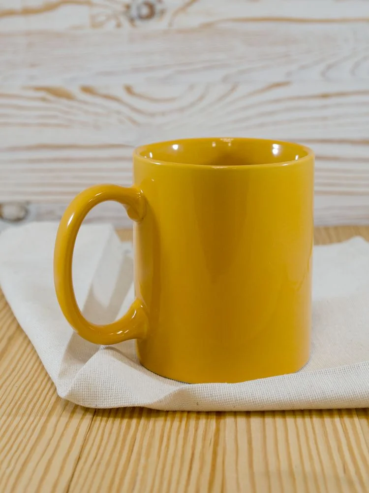 Кружка Promo желтая - фото 2