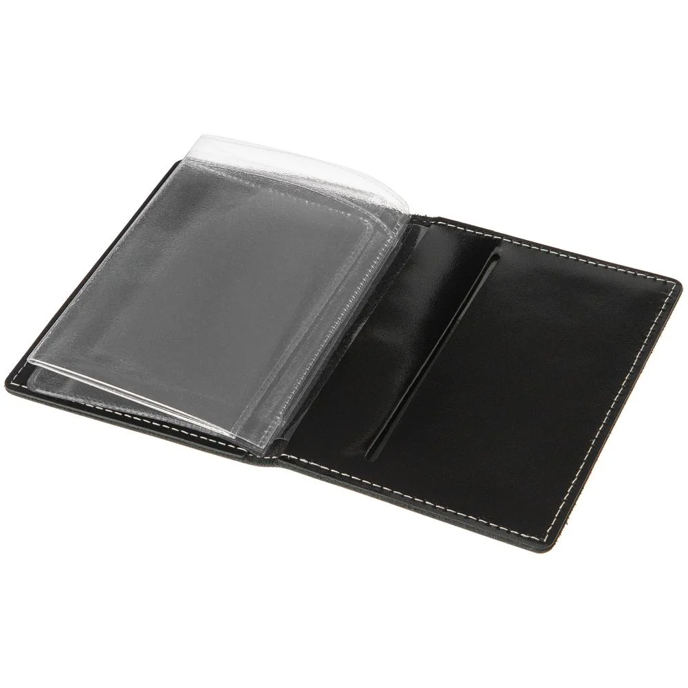 Обложка для автодокументов Комфорт черная - фото 4