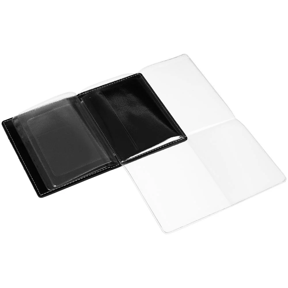 Обложка для автодокументов Комфорт черная - фото 5