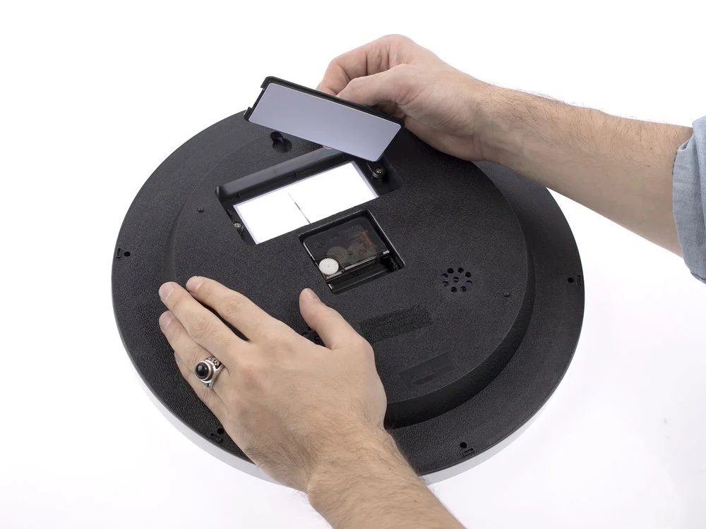 Часы настенные Insert2 белые - фото 5