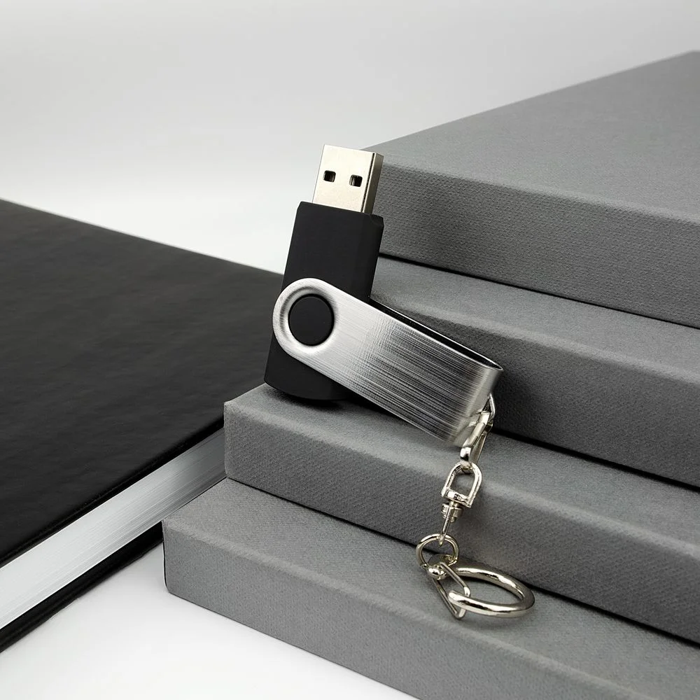 Флешка Twist черная 8 Гб - фото 4