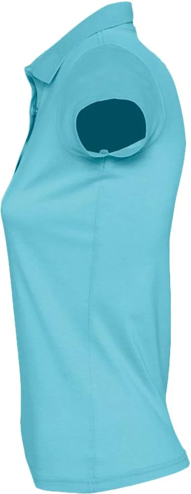 Рубашка поло женская Prescott Women 170 бирюзовая - фото 3