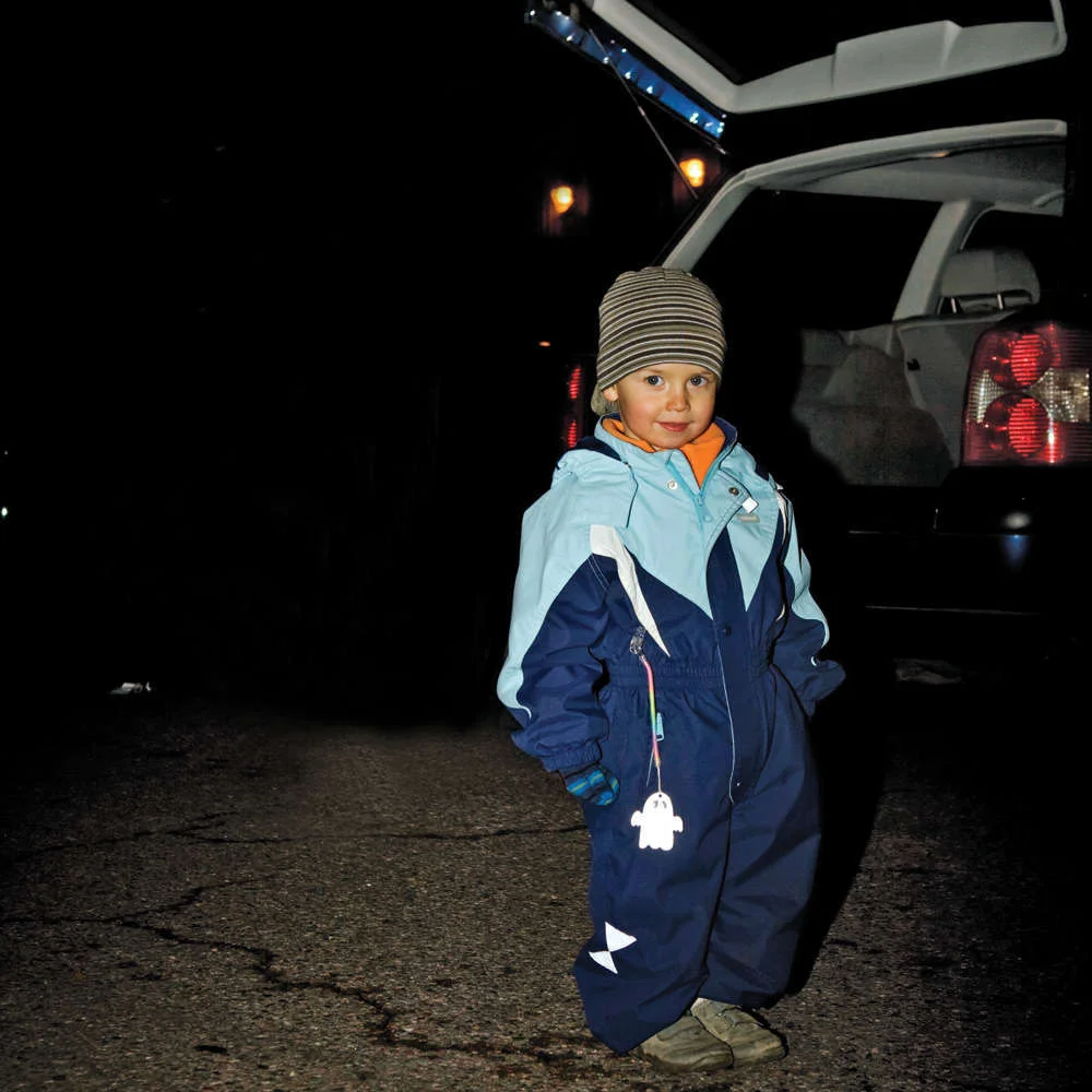 Светоотражатель «Квадрат», неон-желтый - фото 2