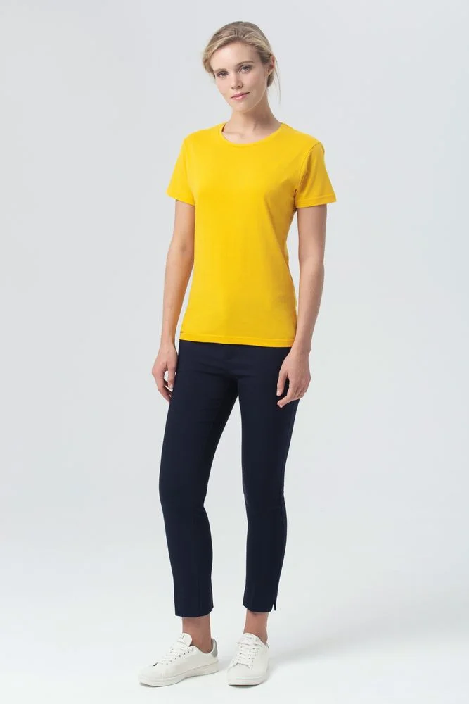Футболка женская Miss 150 желтая - фото 8