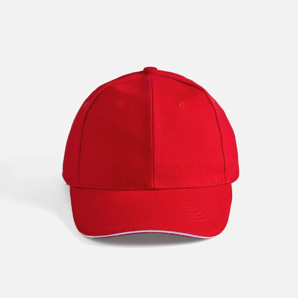 Бейсболка Buffalo красная с белым - фото 3