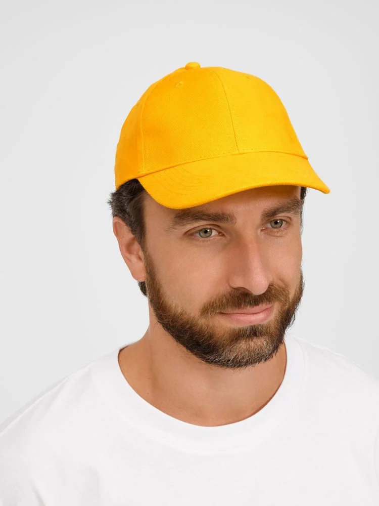 Бейсболка Buffalo желтая - фото 5