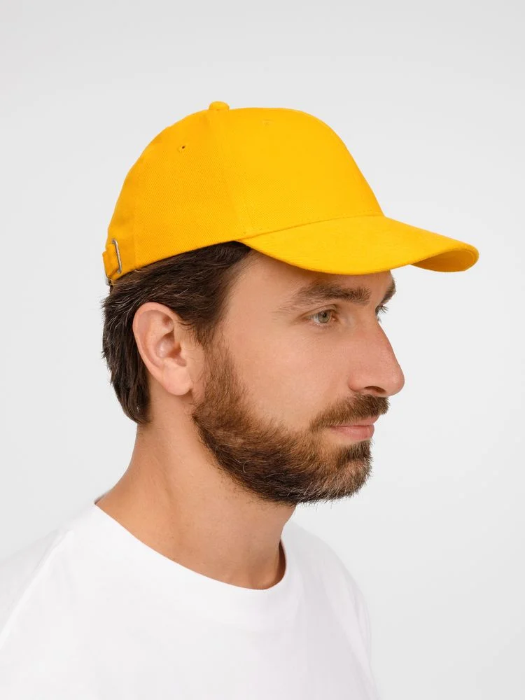 Бейсболка Buffalo желтая - фото 6