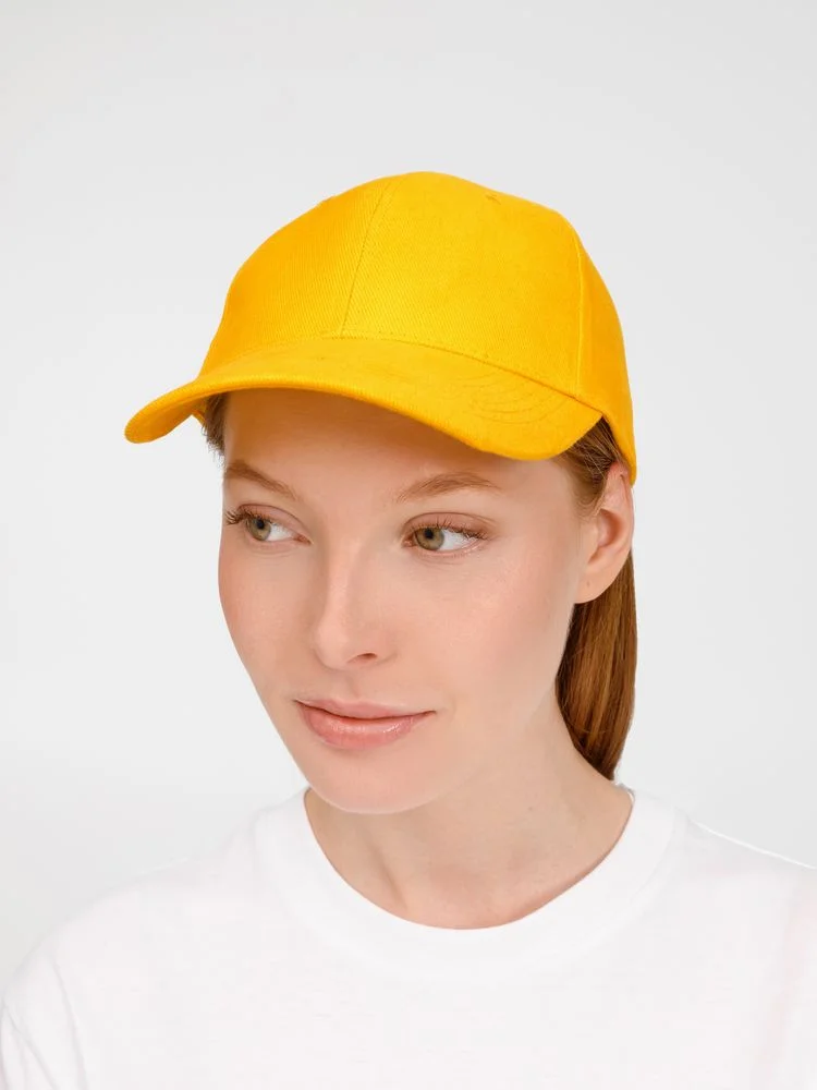 Бейсболка Buffalo желтая - фото 7