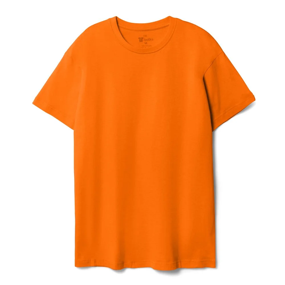 Футболка унисекс T-bolka 140 оранжевая