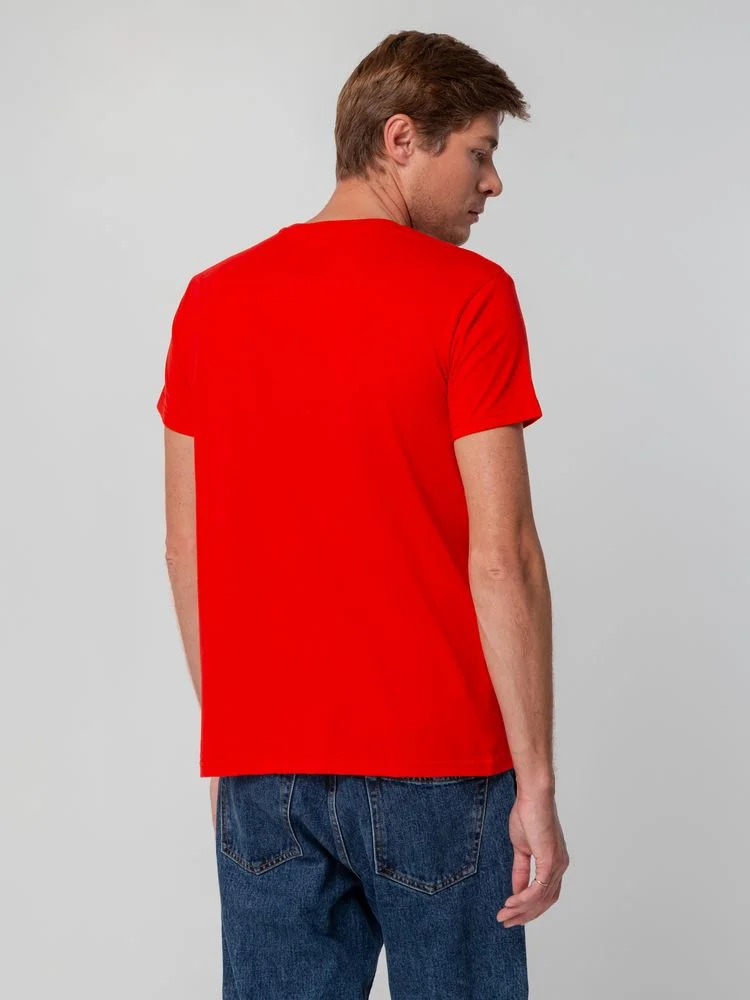 Футболка унисекс T-bolka 140 красная - фото 10