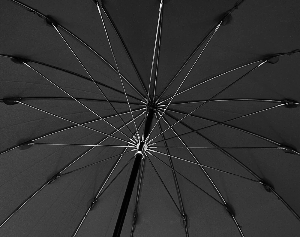 Зонт-трость Big Boss черный - фото 3