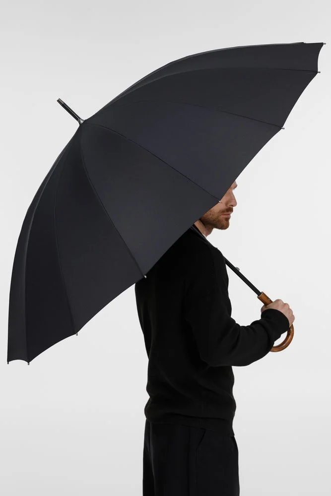 Зонт-трость Big Boss черный - фото 9