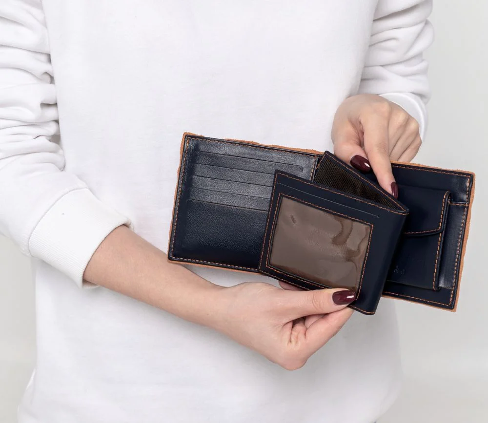 Портмоне Palermo синее - фото 9