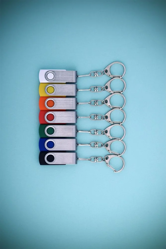 Флешка Twist оранжевая 8 Гб - фото 5