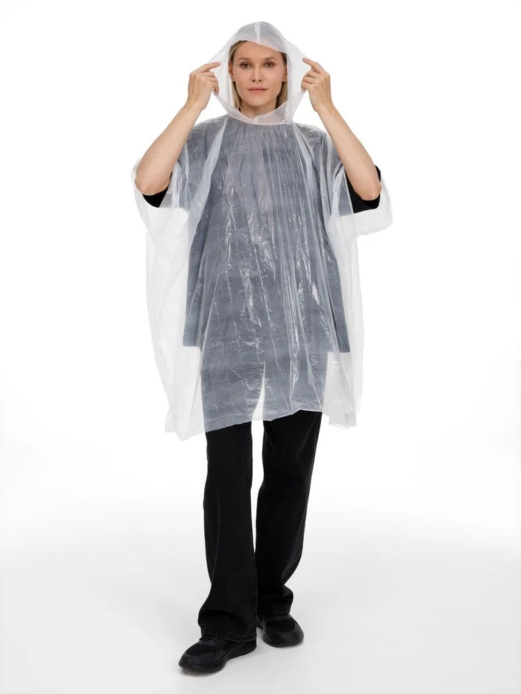 Дождевик в круглом футляре Nimbus, белый - фото 4