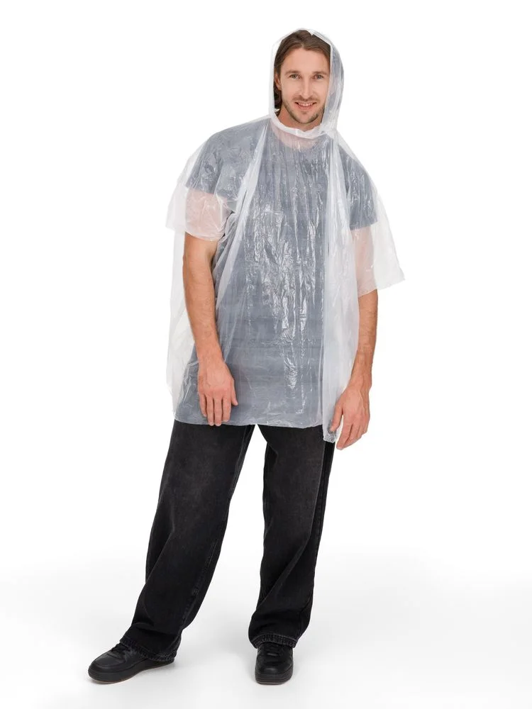 Дождевик в круглом футляре Nimbus, белый - фото 5