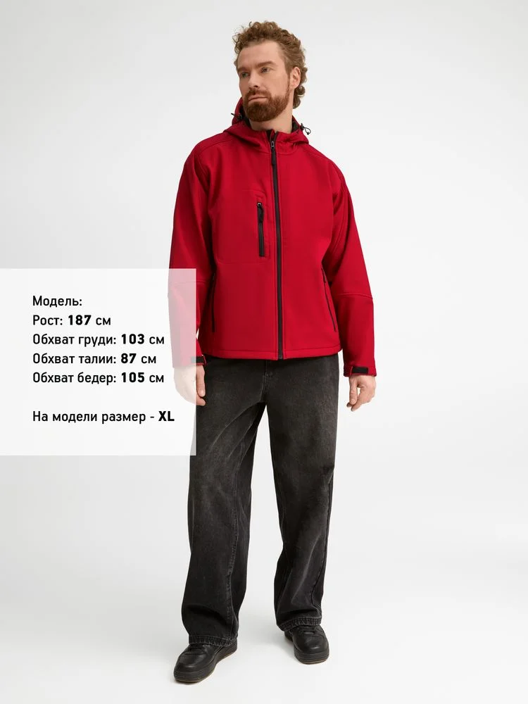 Куртка мужская с капюшоном Replay Men 340 красная - фото 8