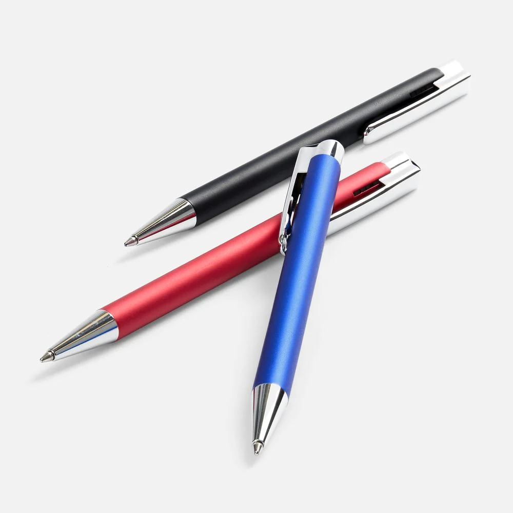 Ручка шариковая Stork, синяя - фото 4