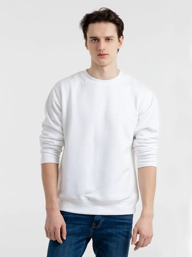 Толстовка New Supreme 280 серый меланж - фото 6