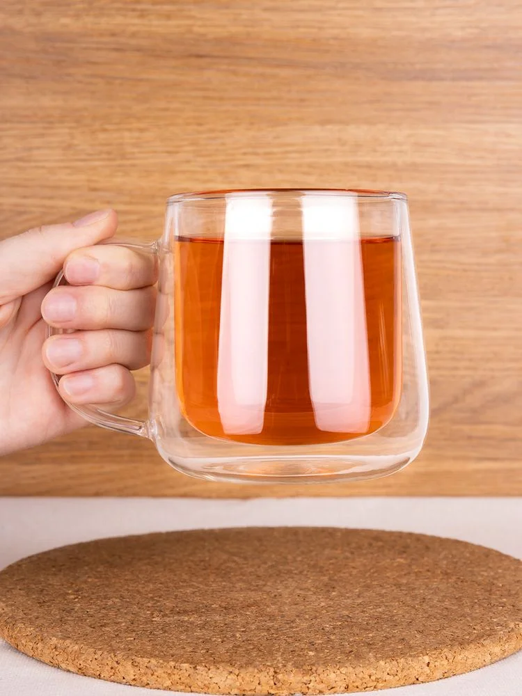 Чашка с двойными стенками Glass First - фото 4